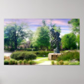 Stijlvolle IJzerfinale op Matte Canvas Poster (Voorkant)