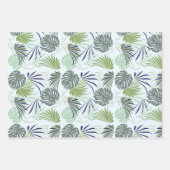 Stijlvolle illustratie van populaire planten binne inpakpapier vel (Voorkant)