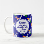 Stijlvolle INDIA Blessed Nation Monogram Cadeau Koffiemok (Links)