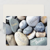 Stijlvolle, informatieve, ongewone BEDANKT (Voorkant / Achterkant)