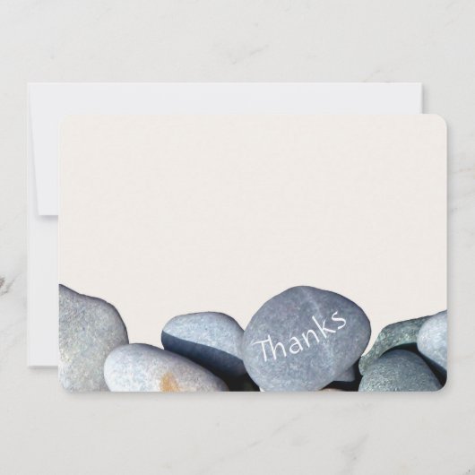 Stijlvolle, informatieve, ongewone BEDANKT (Achterkant)