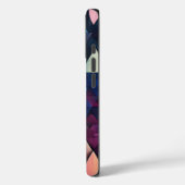 Stijlvolle iPhone Back Hoesje met levendige kleure (Achterkant / Links)