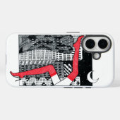 Stijlvolle iPhone hoesje met een afbeelding (Achterkant (horizontaal))