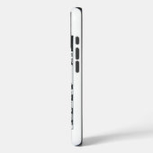 Stijlvolle iPhone hoesje met een afbeelding (Achterkant / Links)