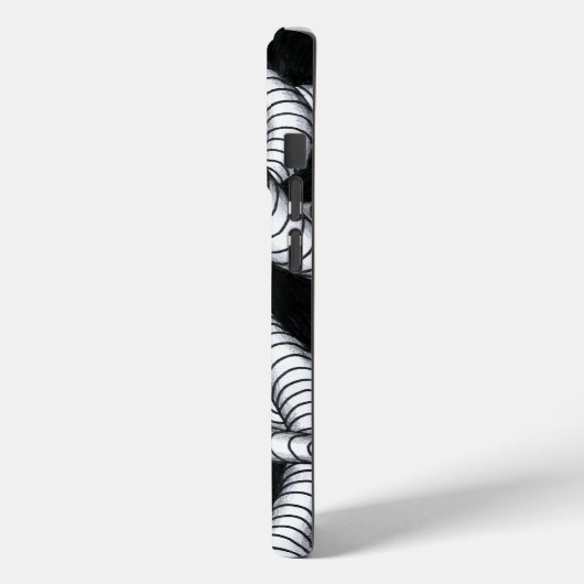 Stijlvolle iPhone hoesje met een afbeelding (Achterkant / Links)