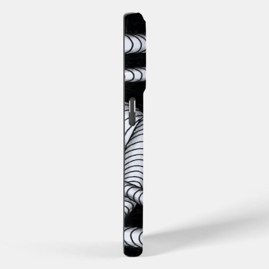 Stijlvolle iPhone hoesje met een afbeelding (Achterkant / Rechts)