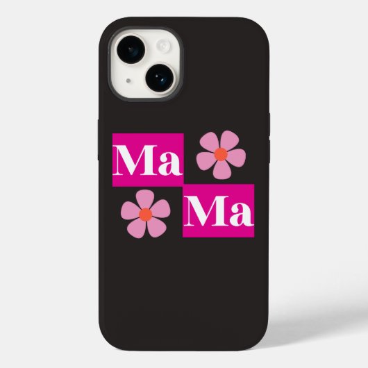 Stijlvolle iPhone hoesjes | Chic & moederdag, cade (Achterkant)