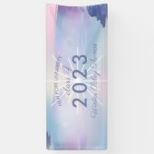 Stijlvolle Iridescent pastei Spandoek (Verticaal)