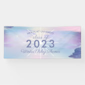 Stijlvolle Iridescent pastei Spandoek (Horizontaal)