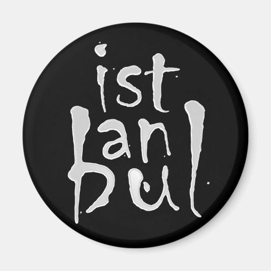 Stijlvolle Istanbul Magnet (Voorkant)