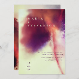 Stijlvolle Ivoor Bruin Waterverf Paardebloem Bruil Kaart