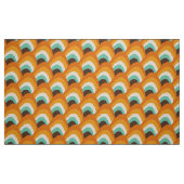 Stijlvolle jaren zeventig retro mod stof (Fat Quarter)