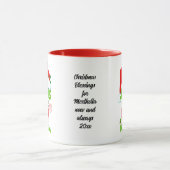 Stijlvolle JESUS IS NIET alleen voor kerstmis maar Mok (Midden)