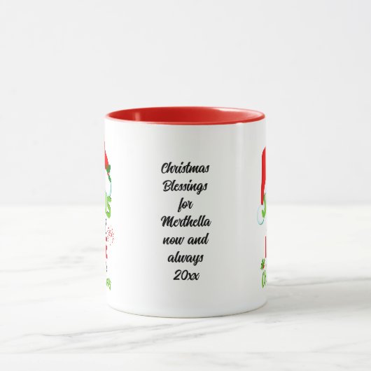 Stijlvolle JESUS IS NIET alleen voor kerstmis maar Mok (Midden)