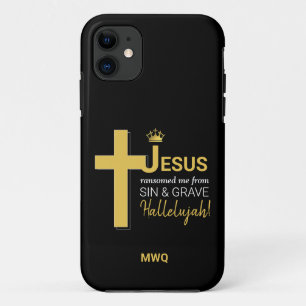 Stijlvolle JESUS RANSOMED ME Christelijke iPhone c Case-Mate iPhone Case