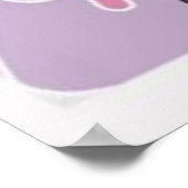 Stijlvolle jonge vrouw met dreads - poster (Hoek)