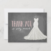 Stijlvolle jurk | Dank je Bedankkaart (Voorkant)