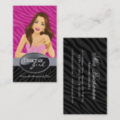 Stijlvolle juwelere Visitekaartjes (Voorkant / Achterkant)