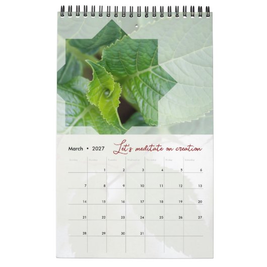 Stijlvolle kalender (Mar 2027)