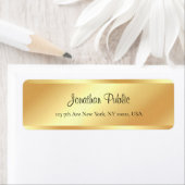 Stijlvolle kalligrafie Script Name Gold look Moder Etiket (Insitu)