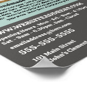 Stijlvolle kamer - Meubelwinkel Verkoop Poster (Hoek)