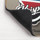 "Stijlvolle kapperszaak Logo" Muismat (Hoek)