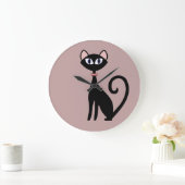 Stijlvolle kat-thema wandklokken (Huis)