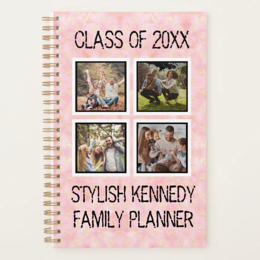 Stijlvolle Kennedy Family Planner - Blijf georgani (Voorkant)