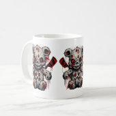 Stijlvolle keramische Mok – ideaal voor Coffee & T (Voorkant links)