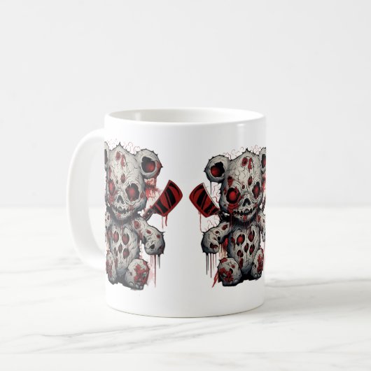 Stijlvolle keramische Mok – ideaal voor Coffee & T (Voorkant links)