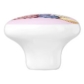 Stijlvolle keramische trek voor moderne interieurs keramische knop (Zijkant)