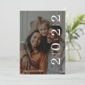 Stijlvolle kerst en heldere foto's met groen kerst feestdagenkaart (Staand voorkant)