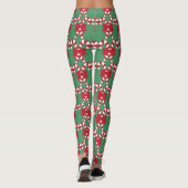 Stijlvolle kerst leggings (Achterkant)