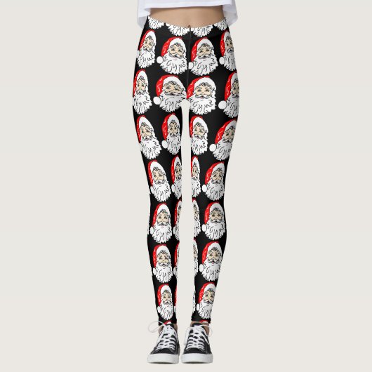 Stijlvolle kerst leggings (Voorkant)
