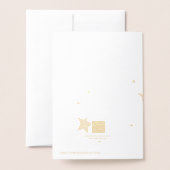 Stijlvolle kerstboom folie kaarten (Met envelop)