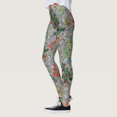 Stijlvolle kerstboom Jewel Bling Silver Leggings (Links)