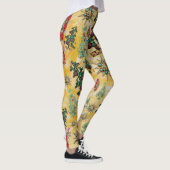 Stijlvolle kerstboom Jewel Bling Yellow Leggings (Rechts)