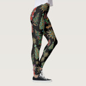 Stijlvolle kerstboom juweel Bling Leggings (Rechts)