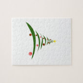 Stijlvolle Kerstboom Legpuzzel (Horizontaal)