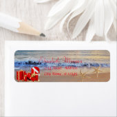 Stijlvolle kerstcadeaus, strand etiket (Insitu)