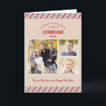 Stijlvolle kerstkaart/feestelijke groet feestdagen kaart<br><div class="desc">Ontwerp © Berry Berry Sweet.  Bezoek onze designshowroom op WWW.BERRYBERRYSWEET.COM</div>