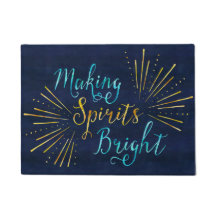 Stijlvolle kersttypografie maken geesten helder