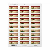 Stijlvolle kerstversiering, Fonkeling Etiket (Full Sheet)