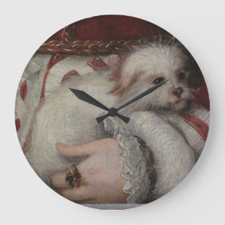 Stijlvolle keuken- en studio Dog Wall Clock Grote Klok