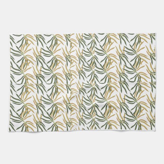 Stijlvolle Keukenhanddoek Design decor' op Zazzle (Horizontaal)