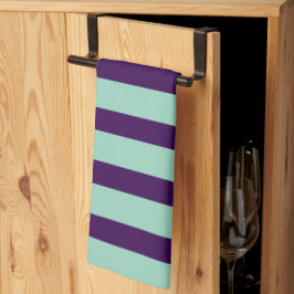 Stijlvolle keukenhanddoek met modern streeppatroon