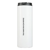 Stijlvolle KINGDOM DIAMONDS FR61 Familiekamer Thermosbeker (Achterkant)