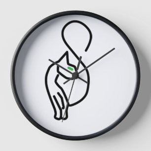 Stijlvolle Kitty Cat Outline
