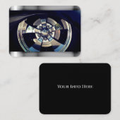 Stijlvolle klas, auto visitekaartje (Voorkant / Achterkant)