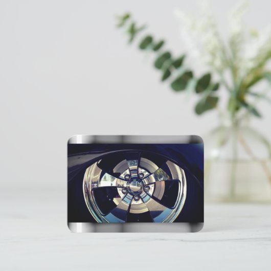 Stijlvolle klas, auto visitekaartje (Staand voorkant)